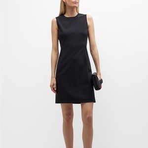 THEORY black structured mini dress